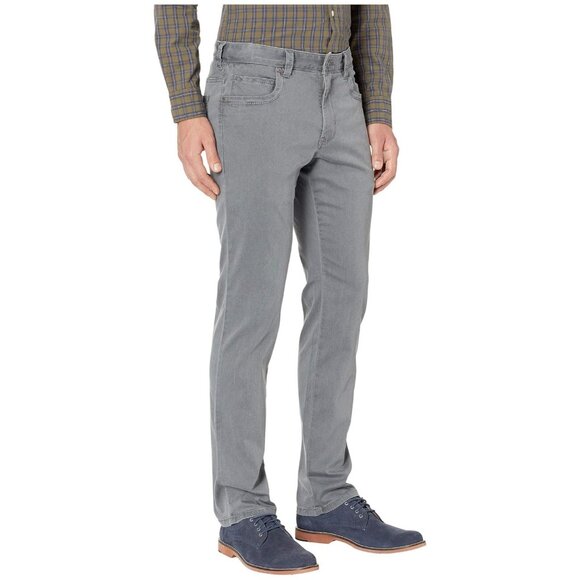 Tommy Bahama Men's 32W x 34L Fog Grey Boracay Five-Pocket Stretch Chino Pant - Picture 4 of 12